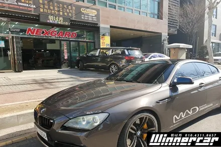 BMW6시리즈 640i 루프스킨 부분랩핑 안양랩핑 의왕랩핑 군포랩핑 크롬몰딩랩핑 안양랩핑잘하는곳 위너카랩핑 안양루프스킨 / 안성시 금석동