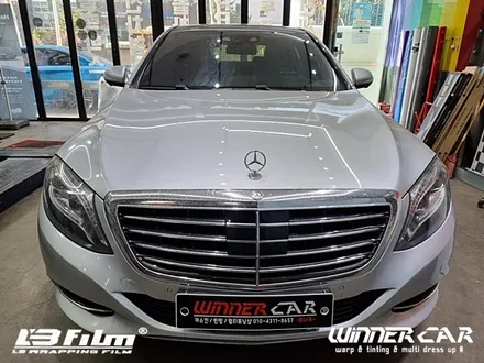 벤츠S400 전체랩핑 LB필름 유광펄쉘화이트로 새차처럼 변신!! 엘비필름시공전문점 PPF전문 안성랩핑전문점 벤츠전체랩핑 / 안성시 금석동