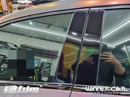 안성 전체랩핑시공 벤츠 A45 AMG 그레이팬텀오브더스카이 수입필름랩핑 엘비필름전체랩핑 범퍼PPF시공 안성평택랩핑PPF전문 / 안성시 금석동
