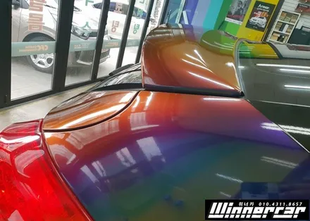 [ 벨로스터turbo ] 벨로스터 전체랩핑 카멜레온랩핑  부분랩핑 3M1080 에이버리슈프림롤링썬더 카멜레온전체카스킨 안양랩핑 / 안성시 금석동