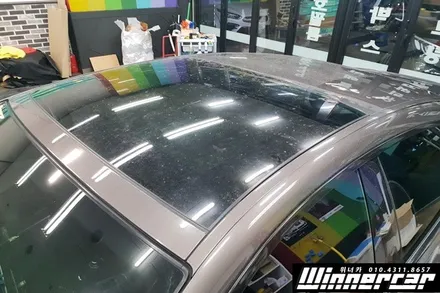 BMW6시리즈 640i 루프스킨 부분랩핑 안양랩핑 의왕랩핑 군포랩핑 크롬몰딩랩핑 안양랩핑잘하는곳 위너카랩핑 안양루프스킨 / 안성시 금석동