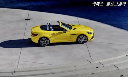 안양랩핑전문 SLC200 컨버터블 하드탑 전체랩핑 시공! 3M-1080브라이트옐로우 카스킨 CFCKOREA. 수입차전문랩핑 안양전체랩핑 / 안성시 금석동