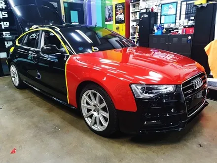 아우디 A5 35TDI 전체랩핑 안양랩핑전문점 -위너카 / 안성시 금석동