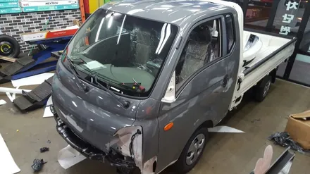 평택에 603게러지 들어보셨나요.  포터 전체랩핑 에이버리 다크그레이 전체랩핑 시공 평택랩핑 전문 카스킨전문 PPF생활보호필름 라이트필름 / 안성시 금석동