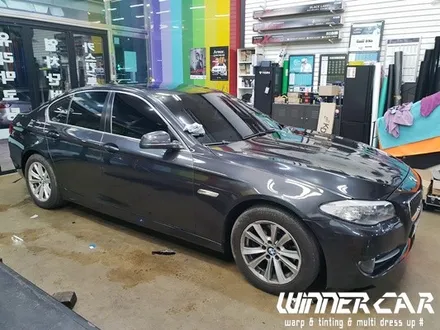 BMW 520D 사틴옐로우 전체랩핑 안양전체랩핑 안양PPF / 안성시 금석동