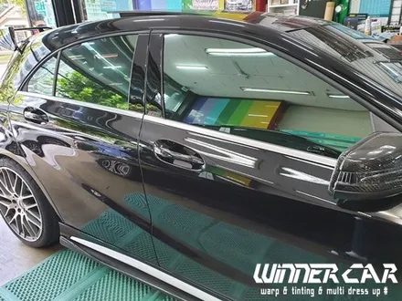 벤츠 A45amg 카본랩핑 라이트필름 5D리얼카본으로 부분랩핑시공안양위너카 멀티드레스업 / 안성시 금석동