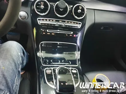 안성 부분랩핑 벤츠C220d 카본랩핑 실내부분랩핑!!/ 안성전체랩핑 전체PPF , 사고보험처리 / 안성시 금석동