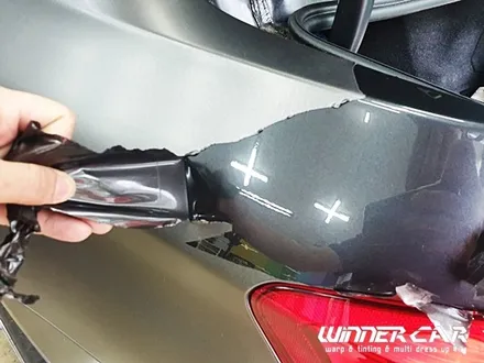 안양전체랩핑 안양부분랩핑 안양랩핑점 BMW520d 전체랩핑 3M 1080 - 사틴펄프로즌바닐라 세틴프로즌바닐라 화이트랩핑 / 안성시 금석동