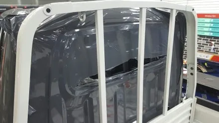 평택에 603게러지 들어보셨나요.  포터 전체랩핑 에이버리 다크그레이 전체랩핑 시공 평택랩핑 전문 카스킨전문 PPF생활보호필름 라이트필름 / 안성시 금석동