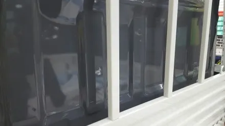 평택에 603게러지 들어보셨나요.  포터 전체랩핑 에이버리 다크그레이 전체랩핑 시공 평택랩핑 전문 카스킨전문 PPF생활보호필름 라이트필름 / 안성시 금석동