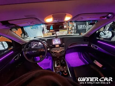 인피니티 Q70앰비언트 매립형시공 비노출 비돌출 RGB앰비언트 안양LED튜닝 / 안성시 금석동