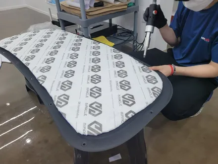 투싼 NX4 타이탄 그레이 ☆ 레인보우 V90, QXD5000, PPF, 유리막코팅, 본넷 방음까지 시공 / 도봉구 도봉동