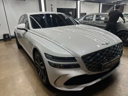 제네시스 G80 신차패키지! 가성비 썬팅 레이노 F95, 유리막 코팅 시공 / 도봉구 도봉동