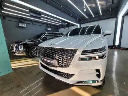 GV80 우유니 화이트 - 솔라가드 퀀텀과 레인보우 V90의 오묘한 차이 / 도봉구 도봉동