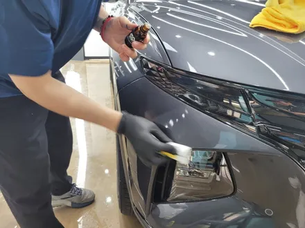 투싼 NX4 타이탄 그레이 ☆ 레인보우 V90, QXD5000, PPF, 유리막코팅, 본넷 방음까지 시공 / 도봉구 도봉동