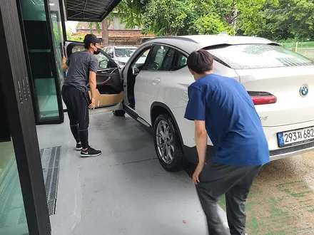 도봉.노원.강북 BMW X4 신차검수 썬팅 레인보우V90+PPF+유리막코팅(도봉카스페이스) / 도봉구 도봉동