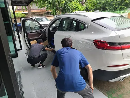 도봉.노원.강북 BMW X4 신차검수 썬팅 레인보우V90+PPF+유리막코팅(도봉카스페이스) / 도봉구 도봉동