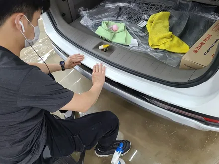 노원.도봉.강북 기아 신형 카니발 하이 리무진 KA4 신차패키지 썬팅 솔라가드 퀀텀 + 파인뷰LX5000(카스페이스 도봉점) / 도봉구 도봉동