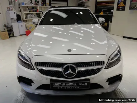 밴츠 C220D AMG 카브리올레 전체랩핑 / 서울 광진구