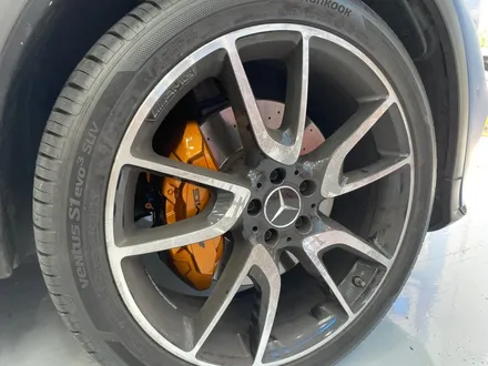 [광진구 랩핑]밴츠 GLC43 amg 쿠페 메트 메탈릭 블루 전체랩핑 / 서울 광진구
