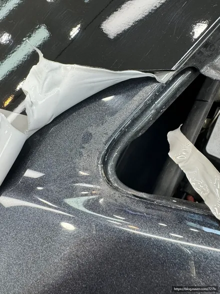 고덕 이노즈텍 1등 매장 밴츠 AMG GT 미드나이트 그린 시공후기 / 서울 광진구