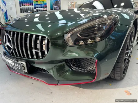 고덕 이노즈텍 1등 매장 밴츠 AMG GT 미드나이트 그린 시공후기 / 서울 광진구