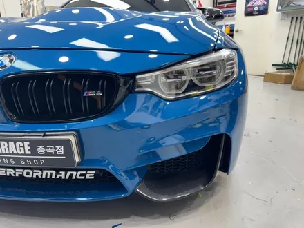 BMW M4 이노즈텍 전체랩핑 전문점 필름의 성질을 잘 알아야 가능한 작업! / 서울 광진구 중곡동