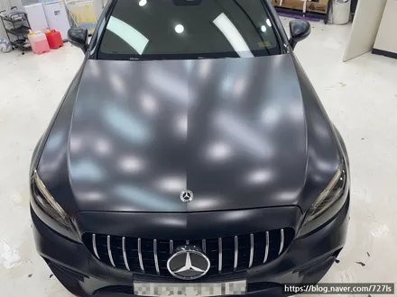 밴츠 C220D AMG 카브리올레 전체랩핑 / 서울 광진구
