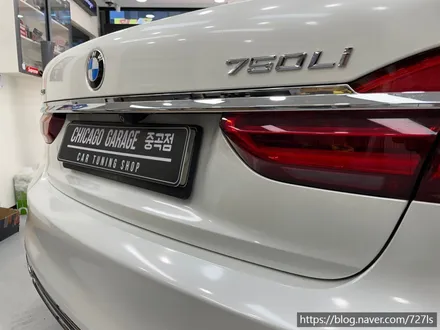 [강남 랩핑] BMW 750 L I 3M 에이버리 슈프림 펄화이트 전체랩핑 / 서울 광진구