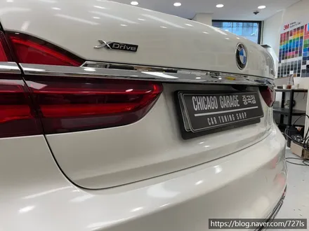 [강남 랩핑] BMW 750 L I 3M 에이버리 슈프림 펄화이트 전체랩핑 / 서울 광진구