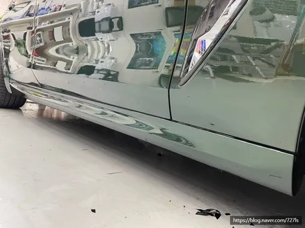 [건대 랩핑] BMW 840D 이노즈텍(INOZETEK) 미드나잇 그린 전체랩핑,윈도우 몰딩 크롬 딜리트 / 서울 광진구