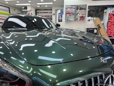 고덕 이노즈텍 1등 매장 밴츠 AMG GT 미드나이트 그린 시공후기 / 서울 광진구