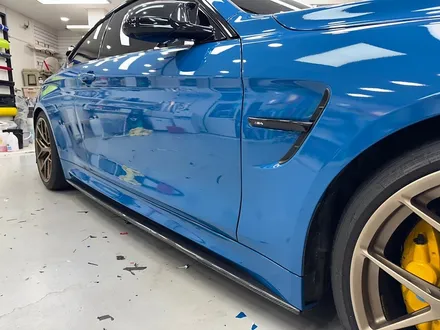 BMW M4 이노즈텍 전체랩핑 전문점 필름의 성질을 잘 알아야 가능한 작업! / 서울 광진구 중곡동