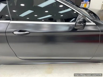 밴츠 C220D AMG 카브리올레 전체랩핑 / 서울 광진구