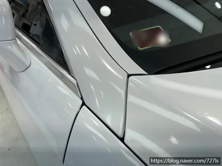 밴츠 CLS 63 AMG 3M 글로스 화이트 골드스파클 시공기 / 서울 광진구