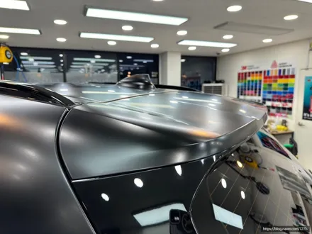 BMW X5 전체랩핑 3M 사틴 블랙 크롬죽이기 시공 후기 / 서울 광진구