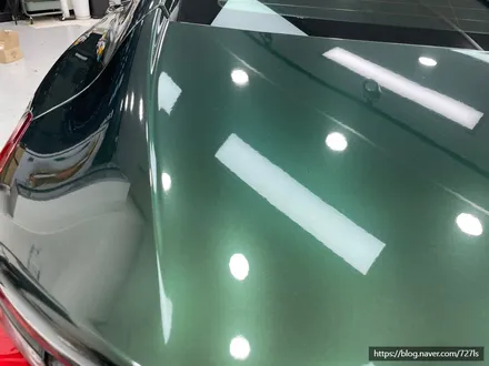[건대 랩핑] BMW 840D 이노즈텍(INOZETEK) 미드나잇 그린 전체랩핑,윈도우 몰딩 크롬 딜리트 / 서울 광진구