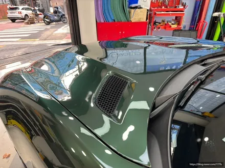 고덕 이노즈텍 1등 매장 밴츠 AMG GT 미드나이트 그린 시공후기 / 서울 광진구
