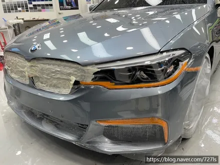 [중곡 PPF] BMW 530 I 리코쉴드 클리어 R2 PPF 앞범퍼 시공 / 서울 광진구