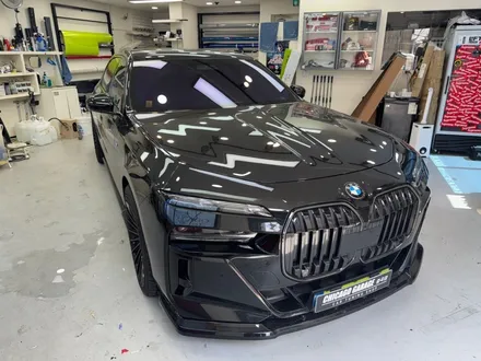 BMW 740i 샴페인 골드 컬러 PPF로 듀오톤 시공 어떤가요? / 서울 광진구 중곡동