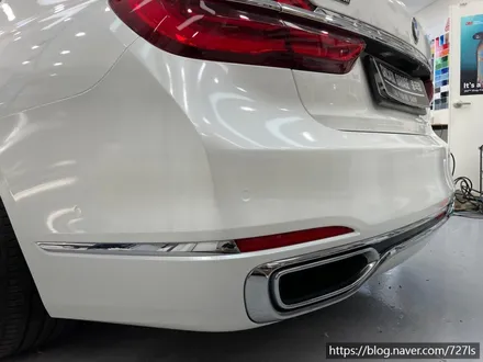 [강남 랩핑] BMW 750 L I 3M 에이버리 슈프림 펄화이트 전체랩핑 / 서울 광진구