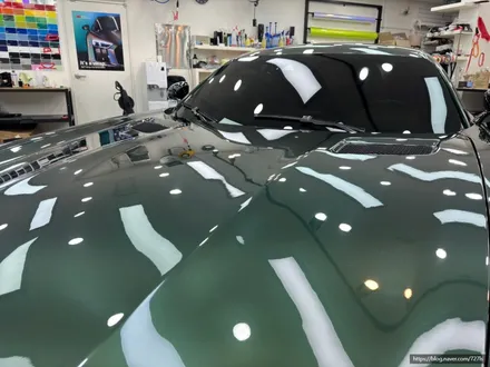 고덕 이노즈텍 1등 매장 밴츠 AMG GT 미드나이트 그린 시공후기 / 서울 광진구