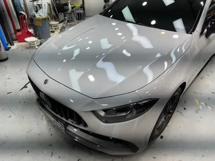 벤츠 CLS 300d 에이버리 글로스 그레이 전체시공 / 서울 광진구 중곡동