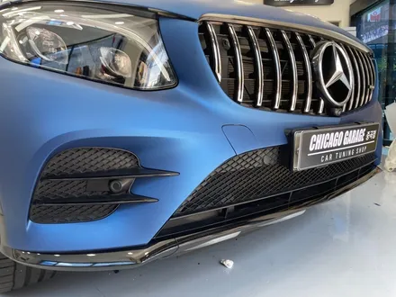 [광진구 랩핑]밴츠 GLC43 amg 쿠페 메트 메탈릭 블루 전체랩핑 / 서울 광진구