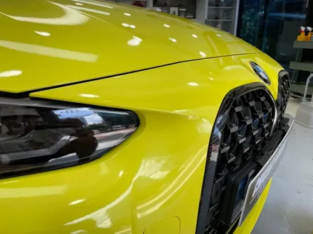 [왕십리 랩핑] BMW 420 I 컨버터블 3M 루시드 옐로우 제거 후 전체랩핑 / 서울 광진구