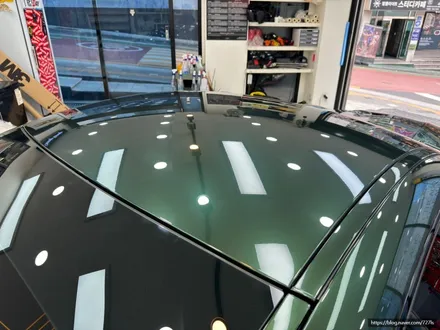 고덕 이노즈텍 1등 매장 밴츠 AMG GT 미드나이트 그린 시공후기 / 서울 광진구