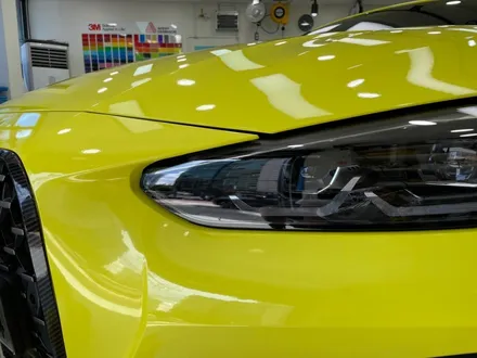 [왕십리 랩핑] BMW 420 I 컨버터블 3M 루시드 옐로우 제거 후 전체랩핑 / 서울 광진구