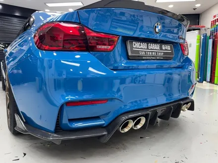 BMW M4 이노즈텍 전체랩핑 전문점 필름의 성질을 잘 알아야 가능한 작업! / 서울 광진구 중곡동