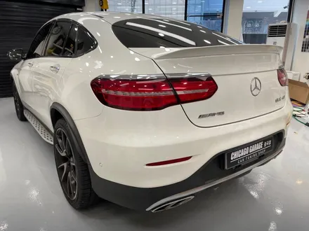 [광진구 랩핑]밴츠 GLC43 amg 쿠페 메트 메탈릭 블루 전체랩핑 / 서울 광진구
