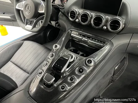[광진구 디테일링, PPF] 밴츠 AMG GT  실내 카본 PPF,포인트PPF, 디테일링 / 서울 광진구